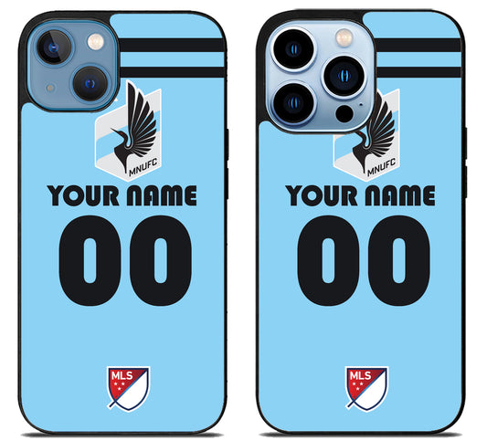 Custom Personalized Minnesota United FC MLS iPhone 13 | 13 Mini | 13 Pro | 13 Pro Max Case