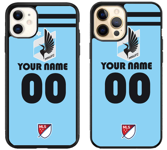 Custom Personalized Minnesota United FC MLS iPhone 12 | 12 Mini | 12 Pro | 12 Pro Max Case