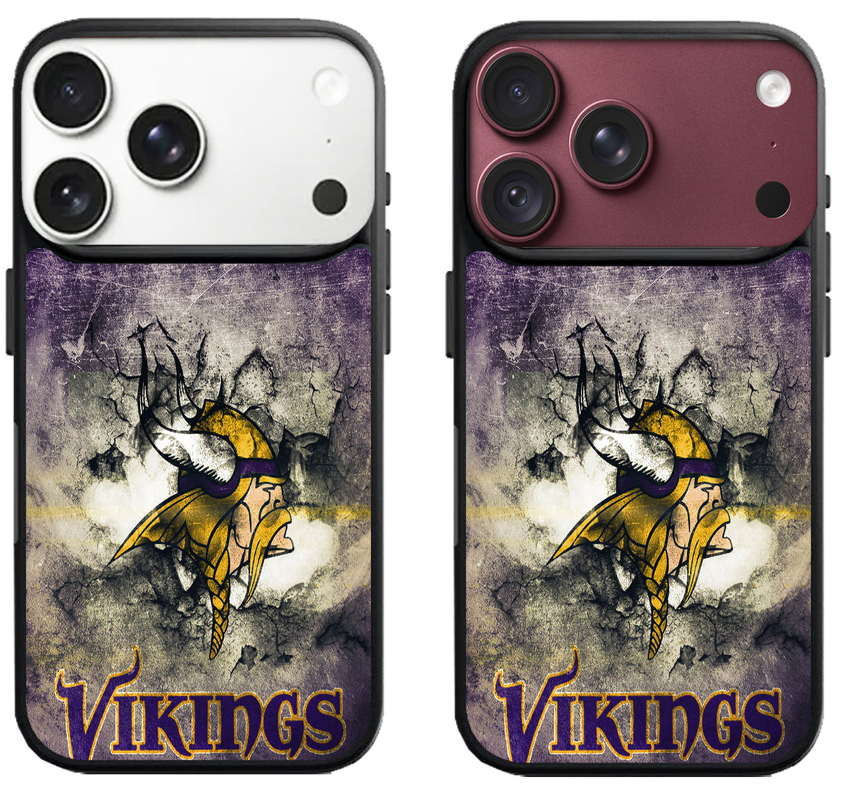 Minnesota Vikings Artwork iPhone 18 Pro | 18 Pro Max Case