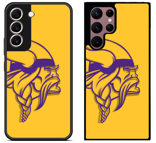 Minnesota Vikings Background Samsung Galaxy S22 | S22+ | S22 Ultra Case