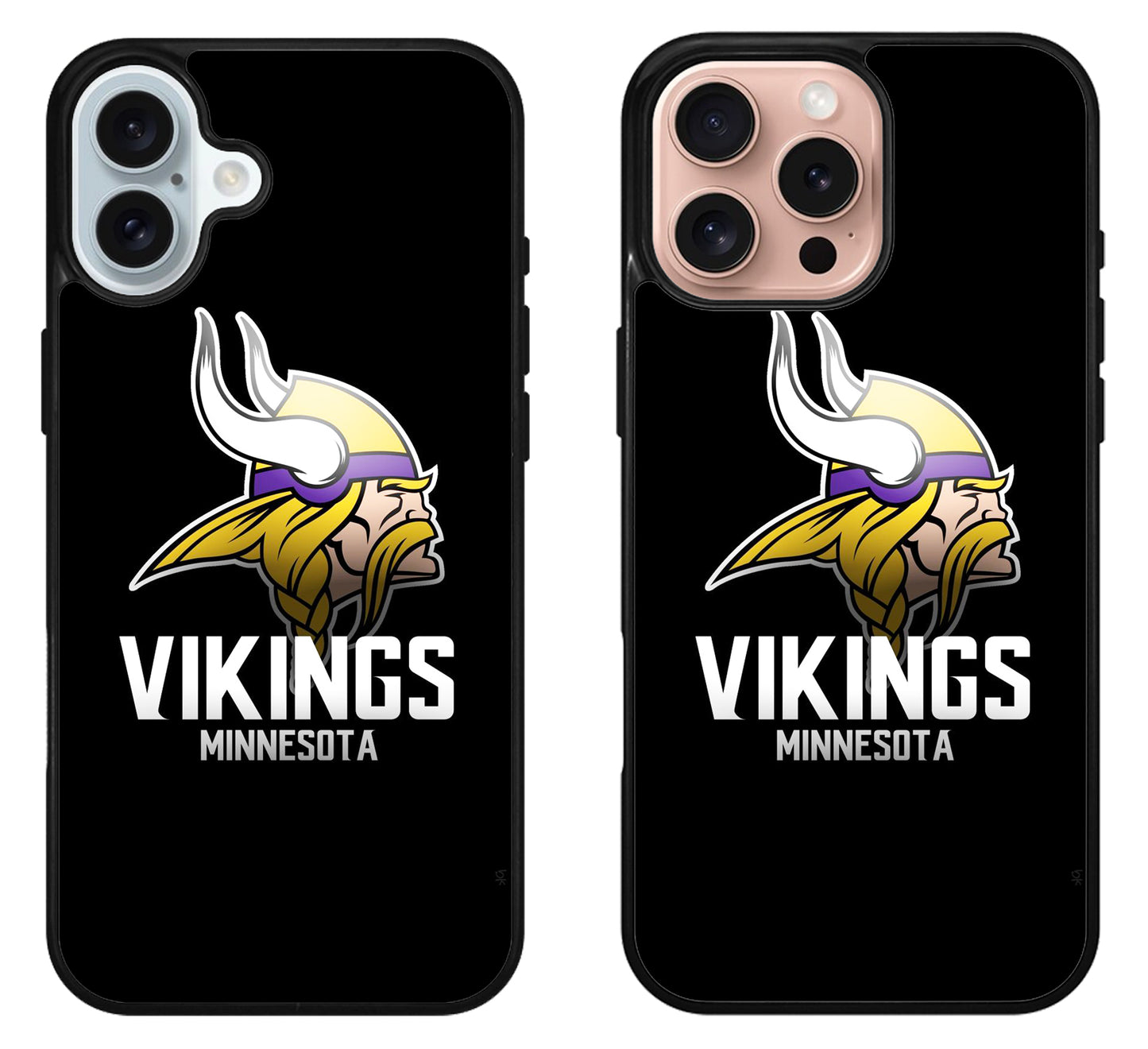 Minnesota Vikings Black iPhone 16 | 16 Plus | 16 Pro | 16 Pro Max Case
