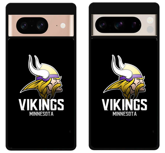 Minnesota Vikings Black Google Pixel 8 | 8 Pro Case