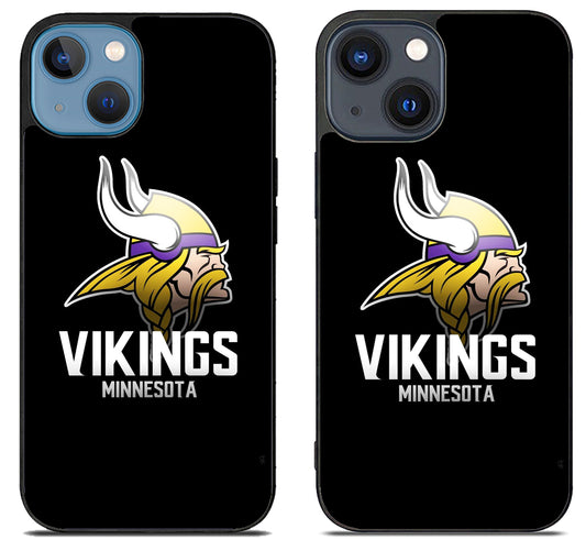 Minnesota Vikings Black iPhone 15 | iPhone 15 Plus Case