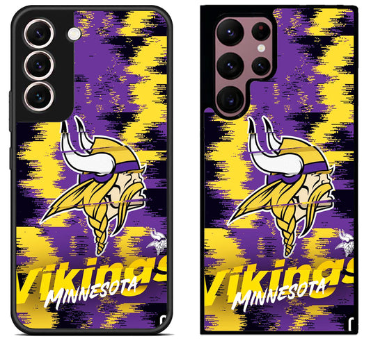 Minnesota Vikings Colorfull Samsung Galaxy S22 | S22+ | S22 Ultra Case