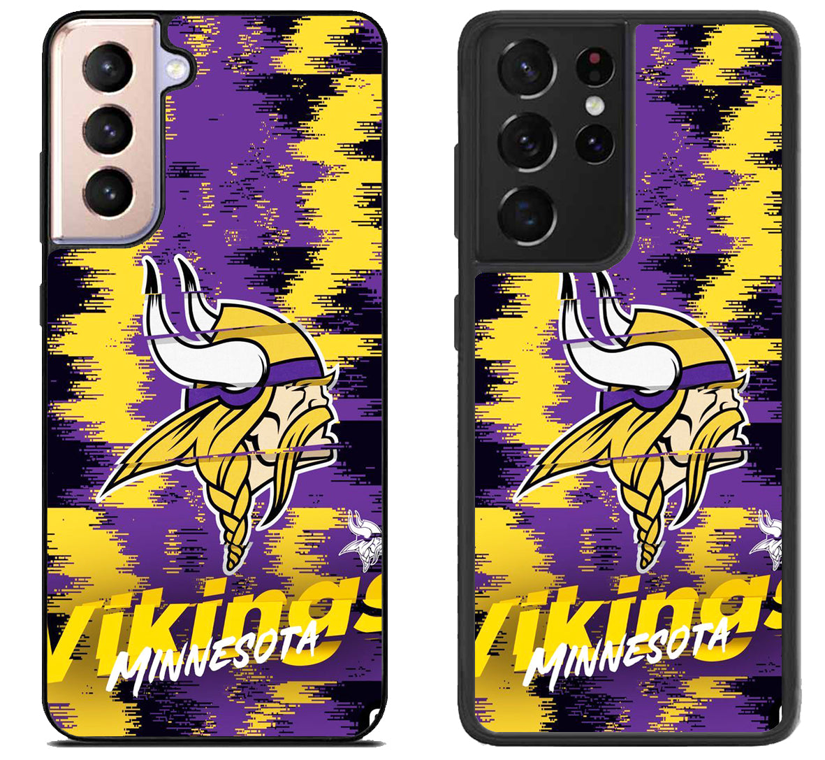 Minnesota Vikings Colorfull Samsung Galaxy S21 | S21 FE | S21+ | S21 Ultra Case