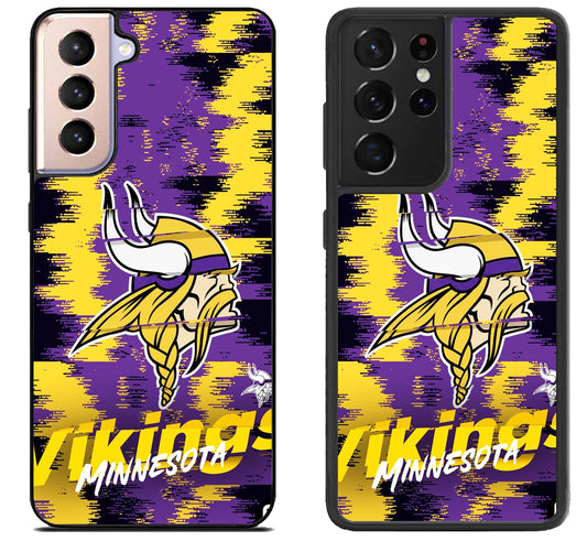 Minnesota Vikings Colorfull Samsung Galaxy S21 | S21 FE | S21+ | S21 Ultra Case