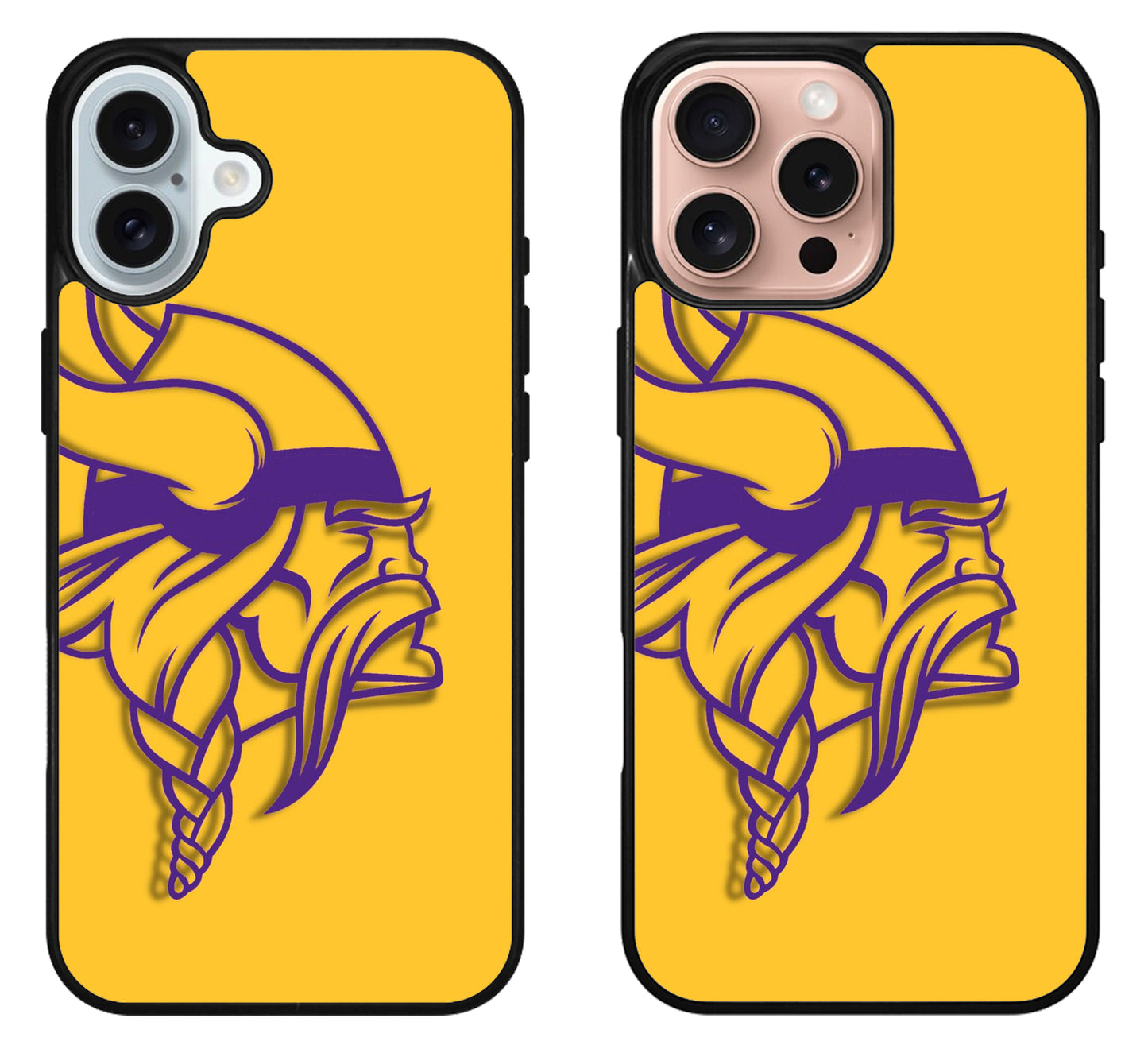 Minnesota Vikings Logo Background iPhone 16 | 16 Plus | 16 Pro | 16 Pro Max Case