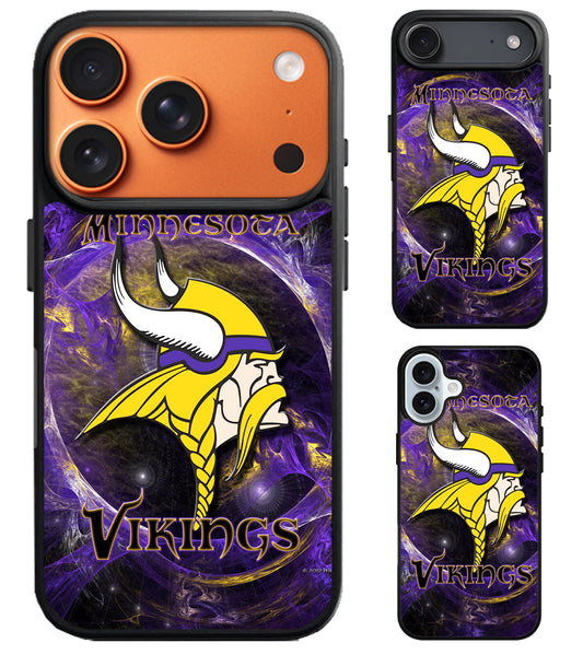 Minnesota Vikings Logo iPhone Air | iPhone 17 | 17 Pro | 17 Pro Max Case