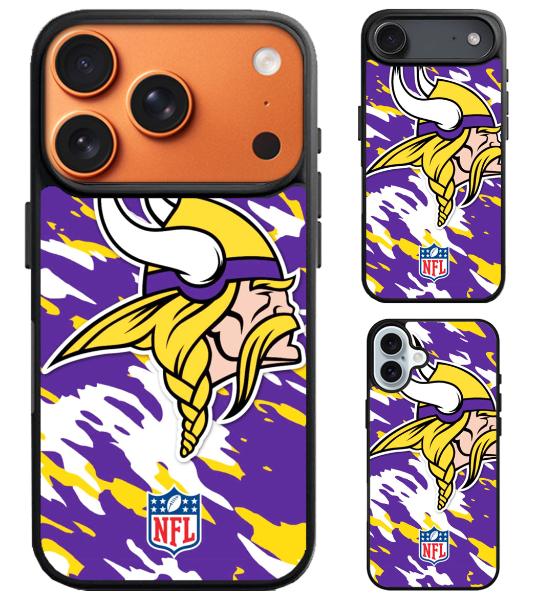 Minnesota Vikings NFL iPhone Air | iPhone 17 | 17 Pro | 17 Pro Max Case