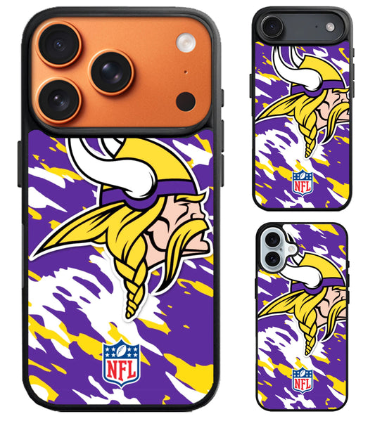 Minnesota Vikings NFL iPhone Air | iPhone 17 | 17 Pro | 17 Pro Max Case