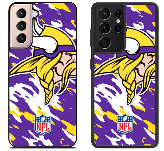 Minnesota Vikings NFL Samsung Galaxy S21 | S21 FE | S21+ | S21 Ultra Case