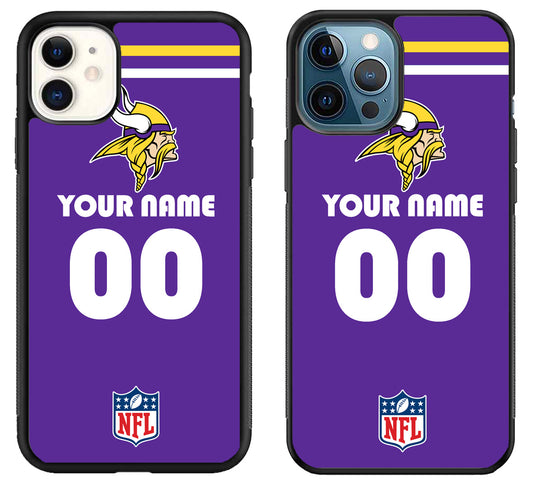Custom Personalized Minnesota Vikings NFL iPhone 11 | 11 Pro | 11 Pro Max Case