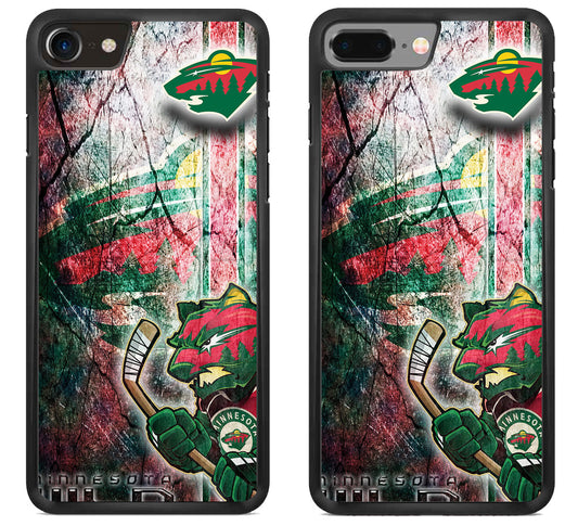 Minnesota Wild Background iPhone 8 | 8 Plus Case