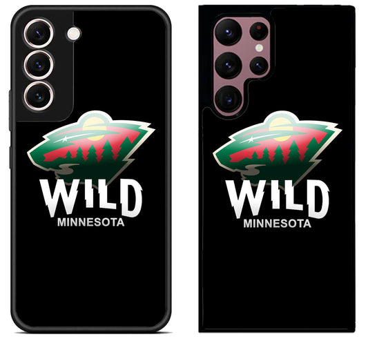 Minnesota Wild Black Samsung Galaxy S22 | S22+ | S22 Ultra Case