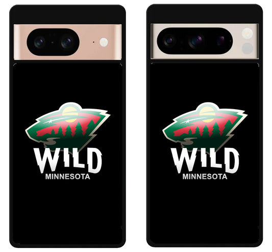 Minnesota Wild Black Google Pixel 8 | 8 Pro Case