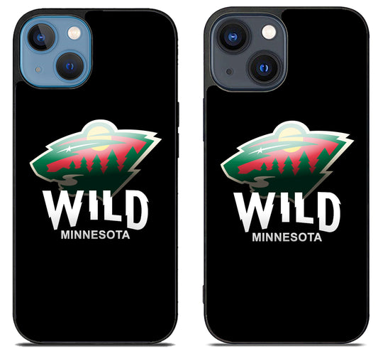 Minnesota Wild Black iPhone 15 | iPhone 15 Plus Case