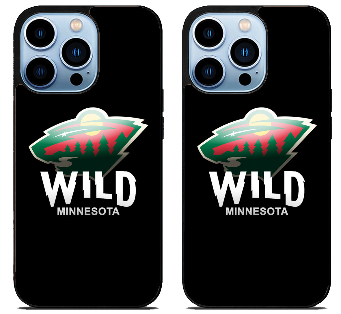 Minnesota Wild Black iPhone 15 Pro | iPhone 15 Pro Max Case