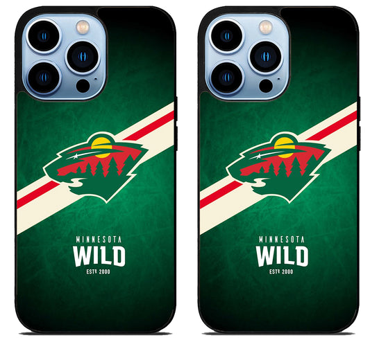 Minnesota Wild Logo iPhone 15 Pro | iPhone 15 Pro Max Case