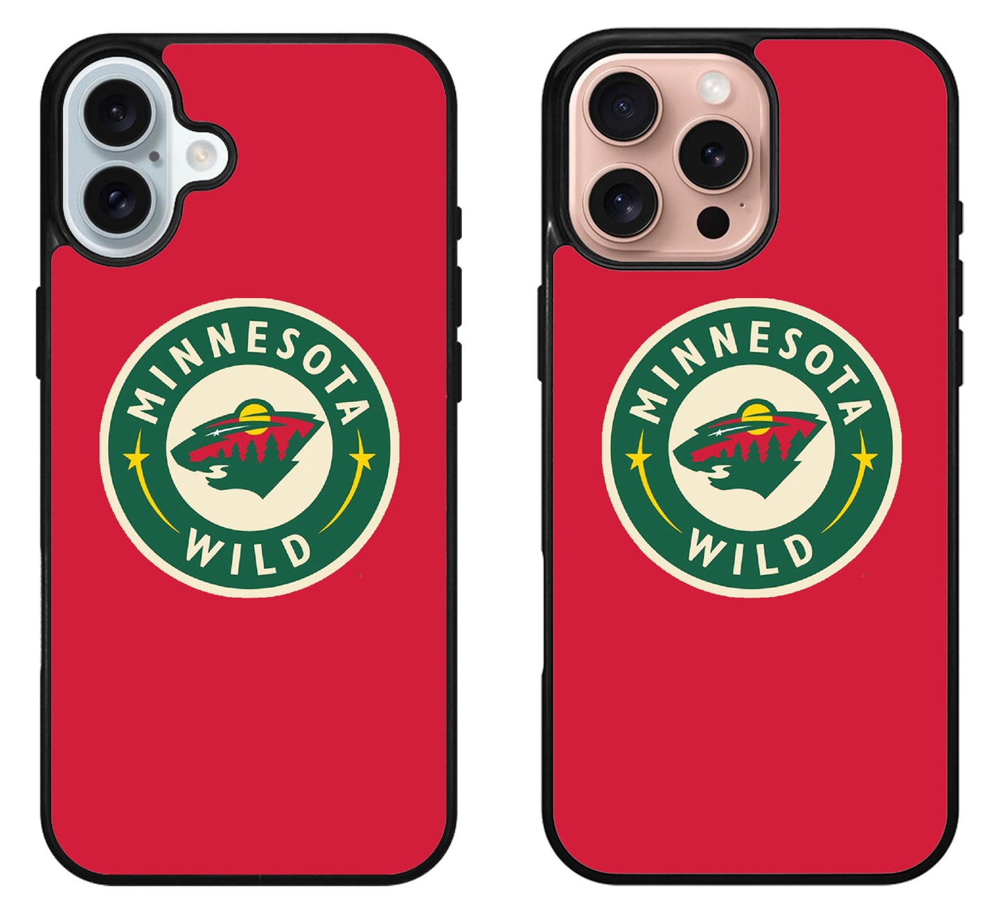 Minnesota Wild Red iPhone 16 | 16 Plus | 16 Pro | 16 Pro Max Case