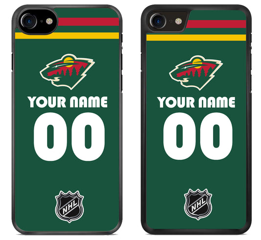 Custom Personalized Minnesota Wild NHL iPhone SE 2020 | iPhone SE 2022 Case