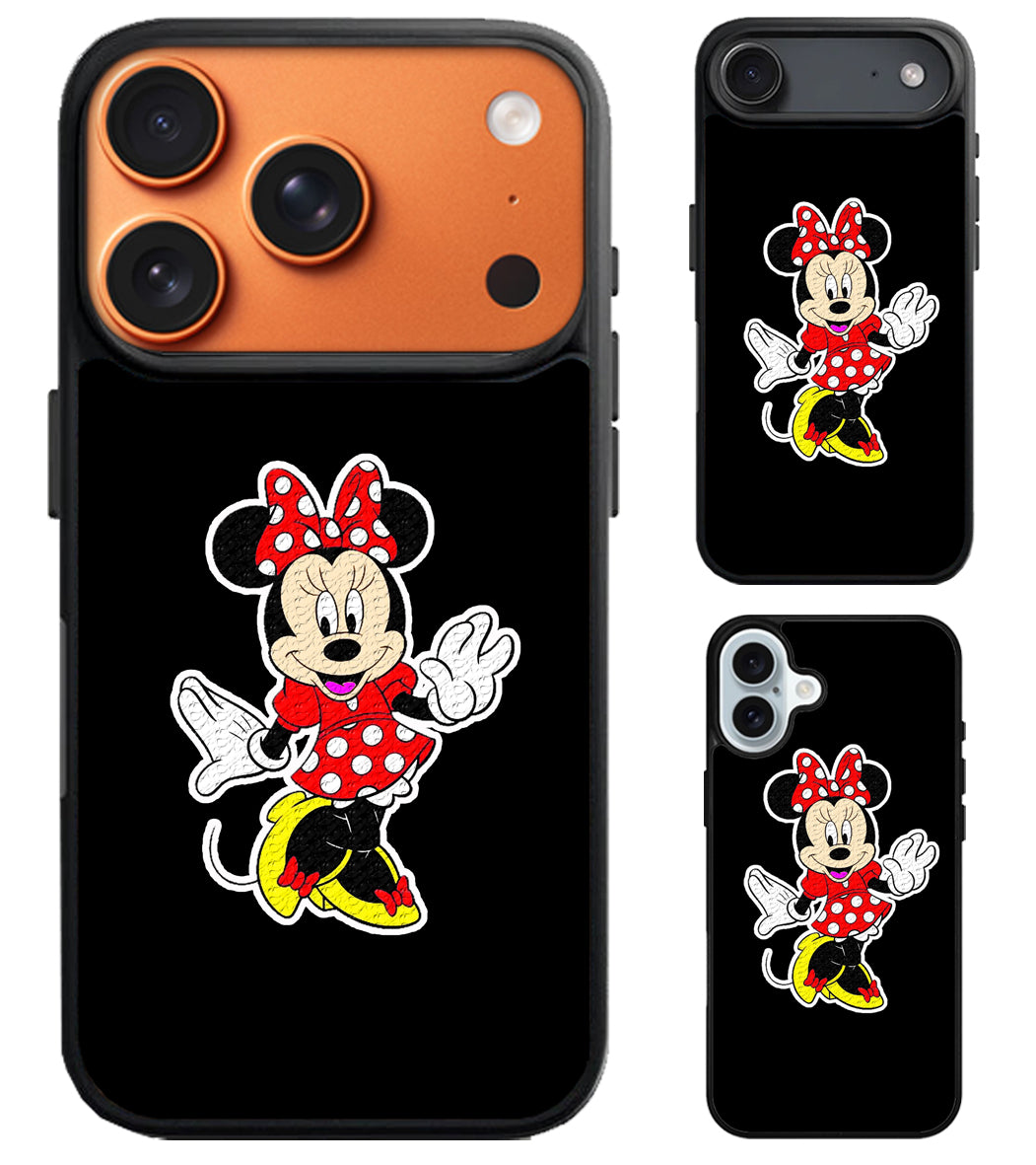 Minnie Mouse Stylish iPhone Air | iPhone 17 | 17 Pro | 17 Pro Max Case