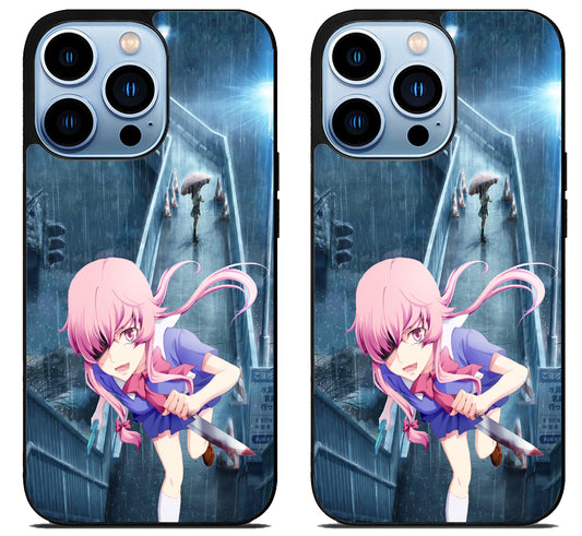 Mirai Nikki Wallpaper iPhone 15 Pro | iPhone 15 Pro Max Case