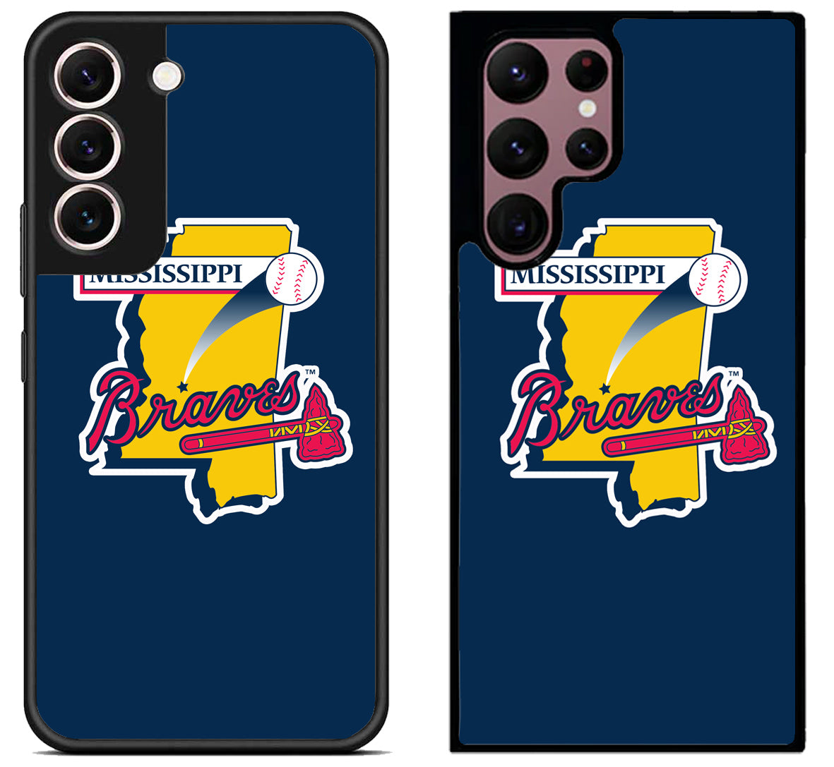 Mississippi Braves Logo Samsung Galaxy S22 | S22+ | S22 Ultra Case