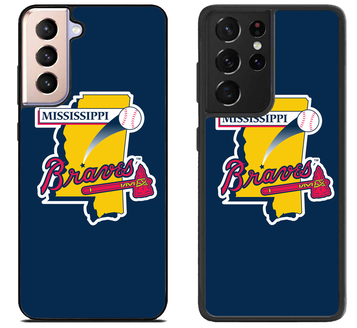 Mississippi Braves Logo Samsung Galaxy S21 | S21 FE | S21+ | S21 Ultra Case
