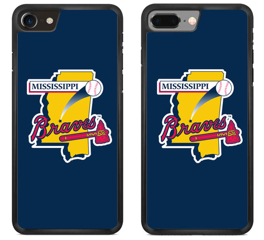 Mississippi Braves Logo iPhone 8 | 8 Plus Case