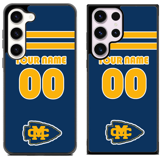 Custom Personalized Mississippi College Choctaws Samsung Galaxy S23 | S23+ | S23 Ultra Case