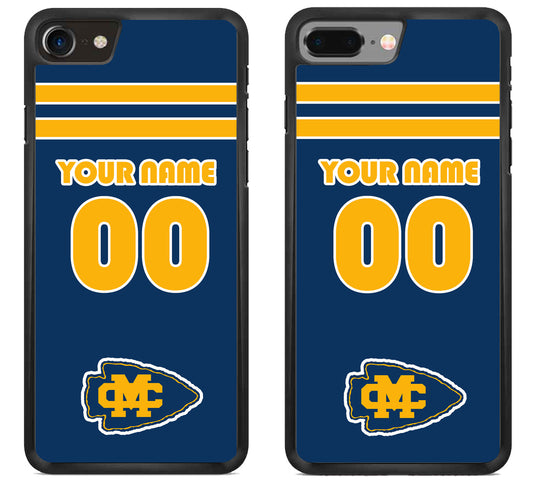 Custom Personalized Mississippi College Choctaws iPhone 8 | 8 Plus Case
