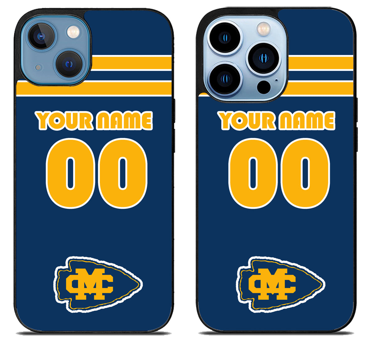 Custom Personalized Mississippi College Choctaws iPhone 13 | 13 Mini | 13 Pro | 13 Pro Max Case