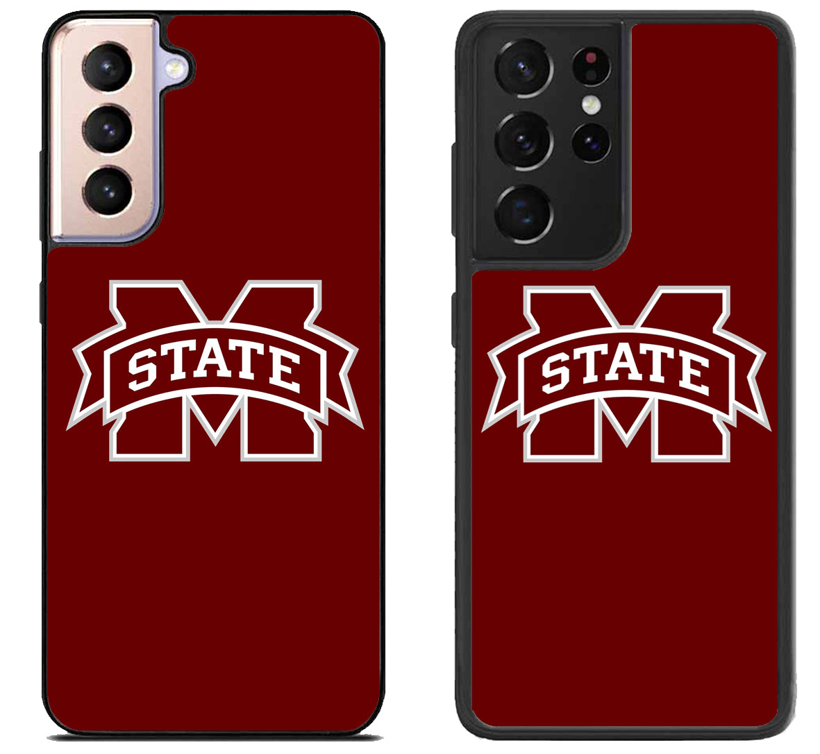 Mississippi State Bulldogs Logo Samsung Galaxy S21 | S21 FE | S21+ | S21 Ultra Case