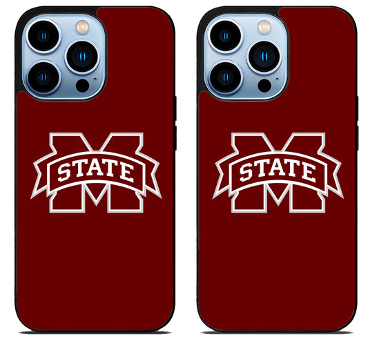 Mississippi State Bulldogs Logo iPhone 15 Pro | iPhone 15 Pro Max Case