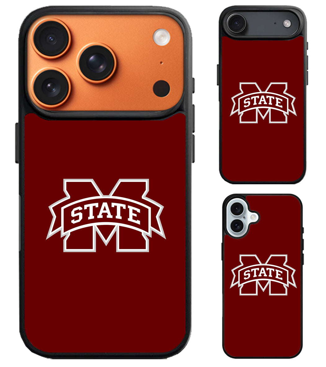 Mississippi State Bulldogs Logo iPhone Air | iPhone 17 | 17 Pro | 17 Pro Max Case