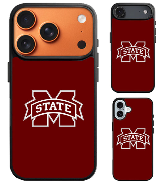 Mississippi State Bulldogs Logo iPhone Air | iPhone 17 | 17 Pro | 17 Pro Max Case