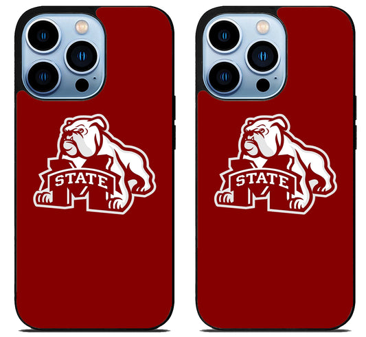 Mississippi State Bulldogs Red iPhone 15 Pro | iPhone 15 Pro Max Case