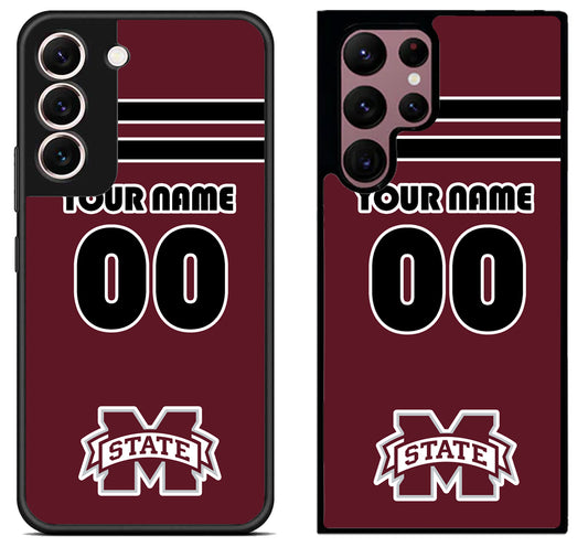 Custom Personalized Mississippi State Bulldogs Samsung Galaxy S22 | S22+ | S22 Ultra Case