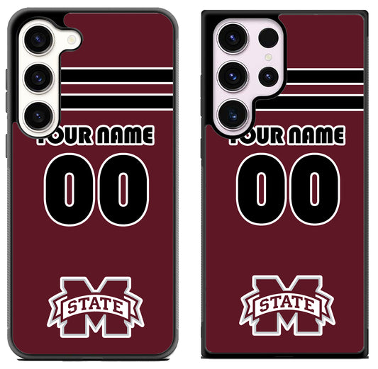 Custom Personalized Mississippi State Bulldogs Samsung Galaxy S23 | S23+ | S23 Ultra Case