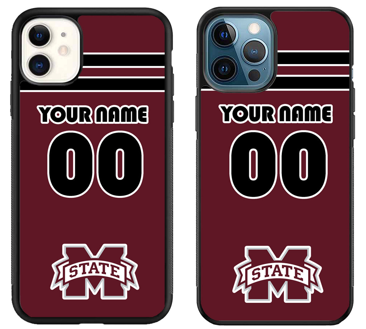 Custom Personalized Mississippi State Bulldogs iPhone 11 | 11 Pro | 11 Pro Max Case