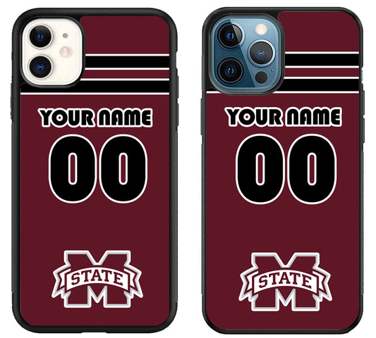 Custom Personalized Mississippi State Bulldogs iPhone 11 | 11 Pro | 11 Pro Max Case