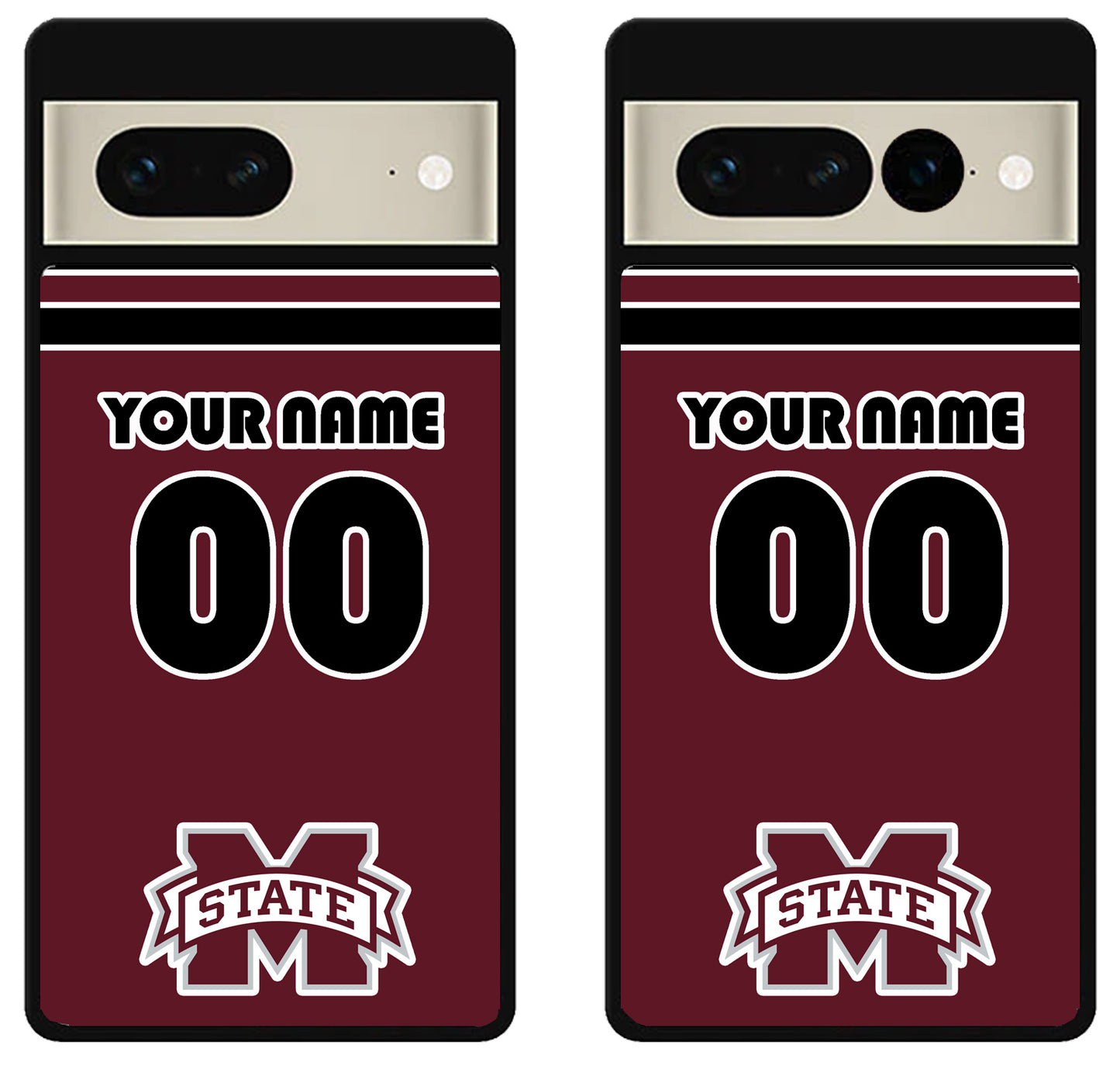 Custom Personalized Mississippi State Bulldogs Google Pixel 7 | 7 Pro Case