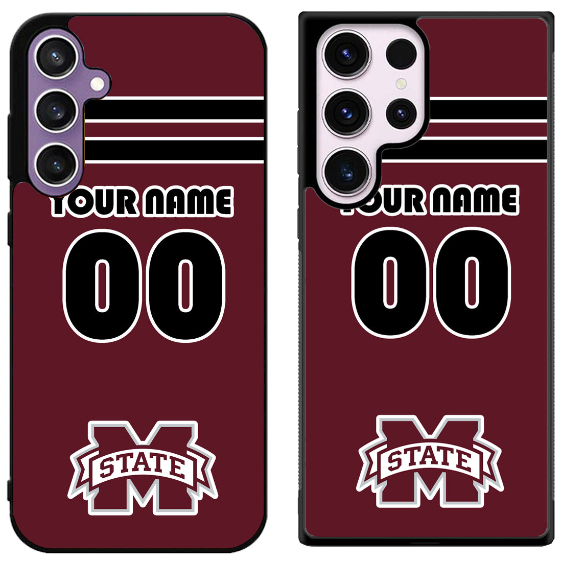 Custom Personalized Mississippi State Bulldogs Samsung Galaxy S24 | S24+ | S24 Ultra Case