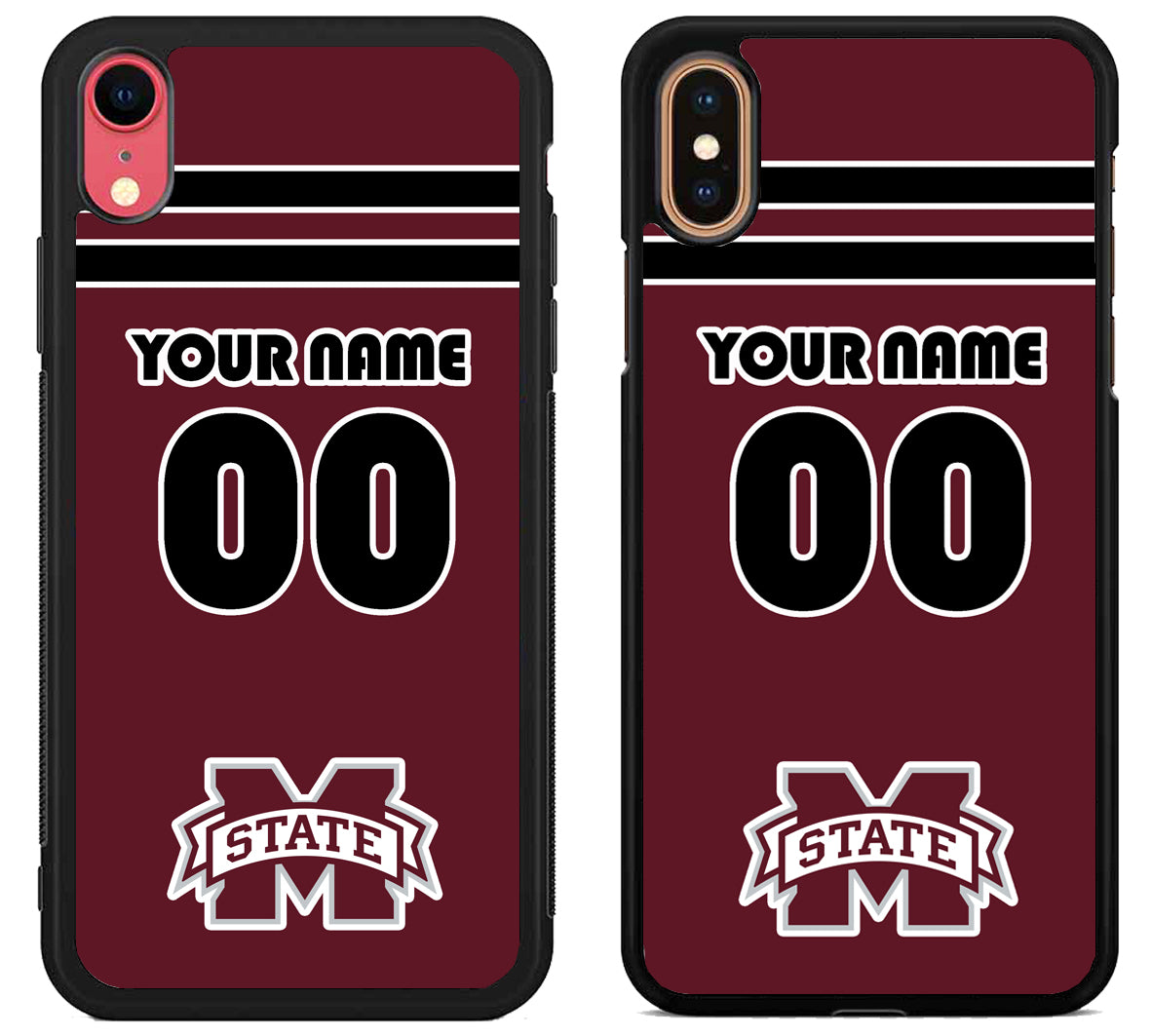 Custom Personalized Mississippi State Bulldogs iPhone X | Xs | Xr | Xs Max Case