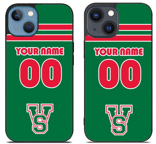 Custom Personalized Mississippi Valley State Delta Devils iPhone 15 | iPhone 15 Plus Case