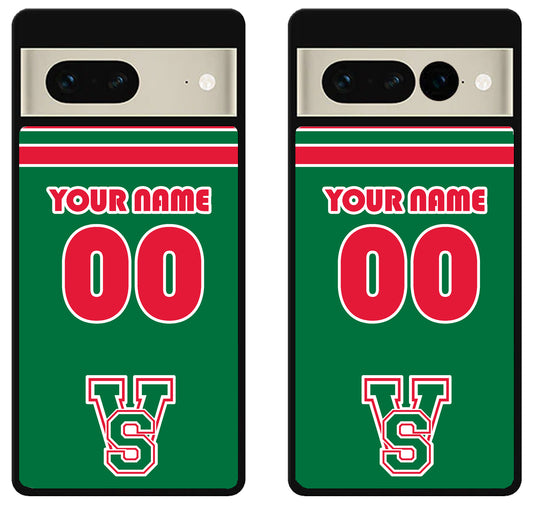 Custom Personalized Mississippi Valley State Delta Devils Google Pixel 7 | 7 Pro Case