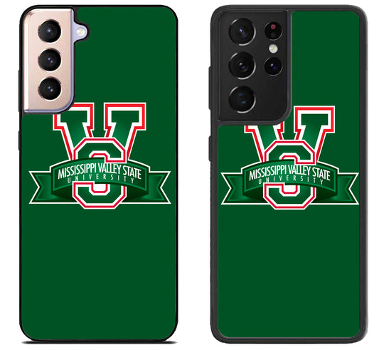 Mississippi Valley State University Logo Samsung Galaxy S21 | S21 FE | S21+ | S21 Ultra Case