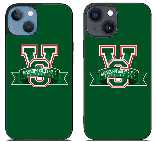 Mississippi Valley State University Logo iPhone 15 | iPhone 15 Plus Case