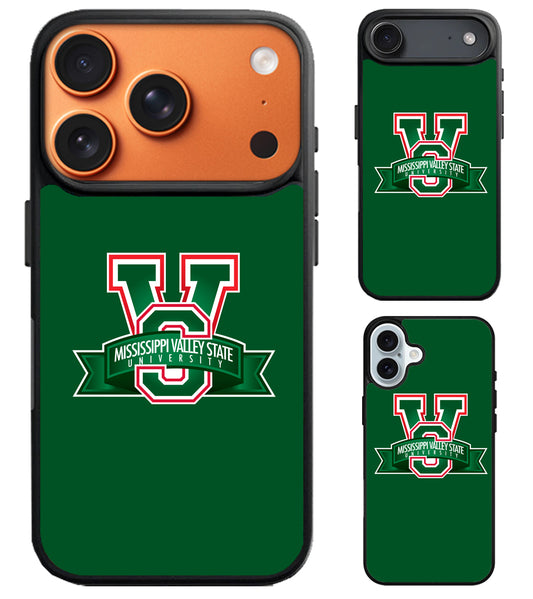 Mississippi Valley State University Logo iPhone Air | iPhone 17 | 17 Pro | 17 Pro Max Case