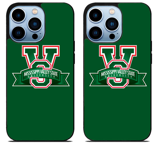 Mississippi Valley State University Logo iPhone 15 Pro | iPhone 15 Pro Max Case